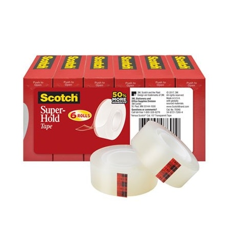 3M Commercial Tape;Super-Hold;0.75in X1000In 700K10